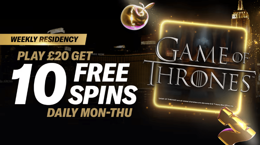 Up to 80 Free Spins weekly with BetMGM’s Weekly Residency
