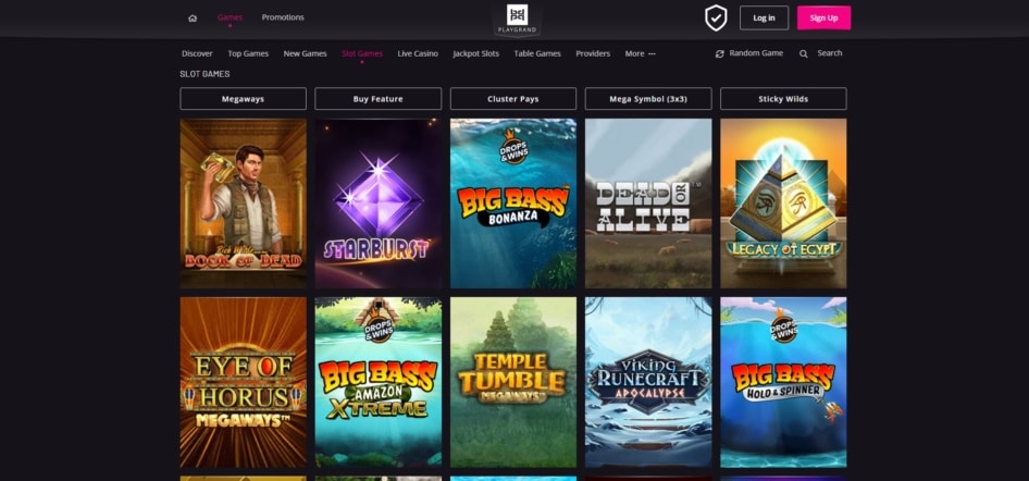 Online slots at PlayGrand Casino