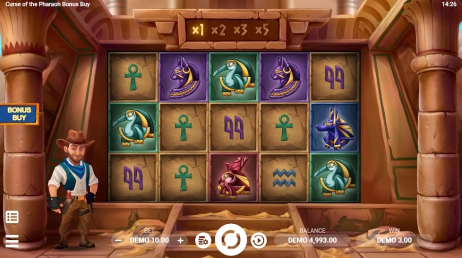 Curse of the Pharaoh Bonus Buy by EvoPlay