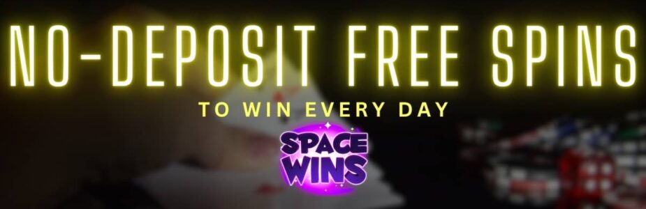 Daily No-Deposit Free Spins at Space Wins Casino