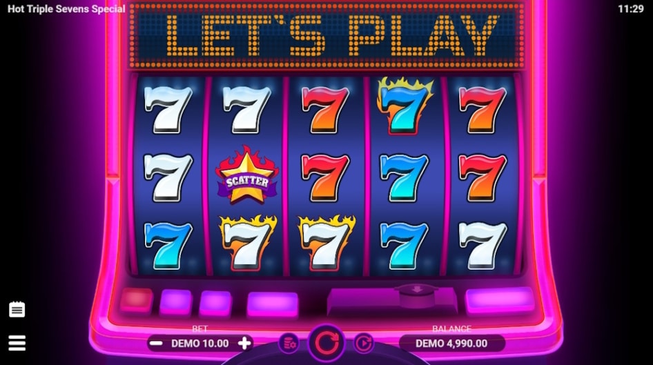 Hot Triple Sevens Special by EvoPlay