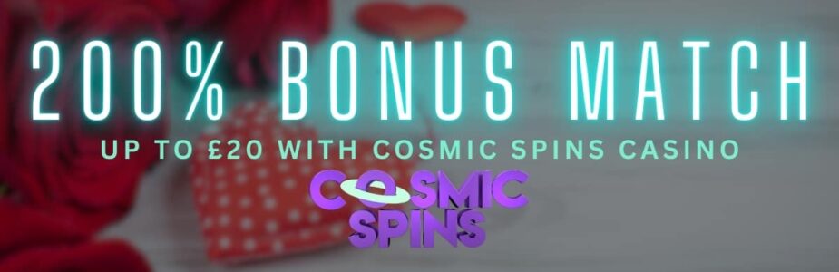 Is Love on the Cards Find out with Cosmic Spins Casino!