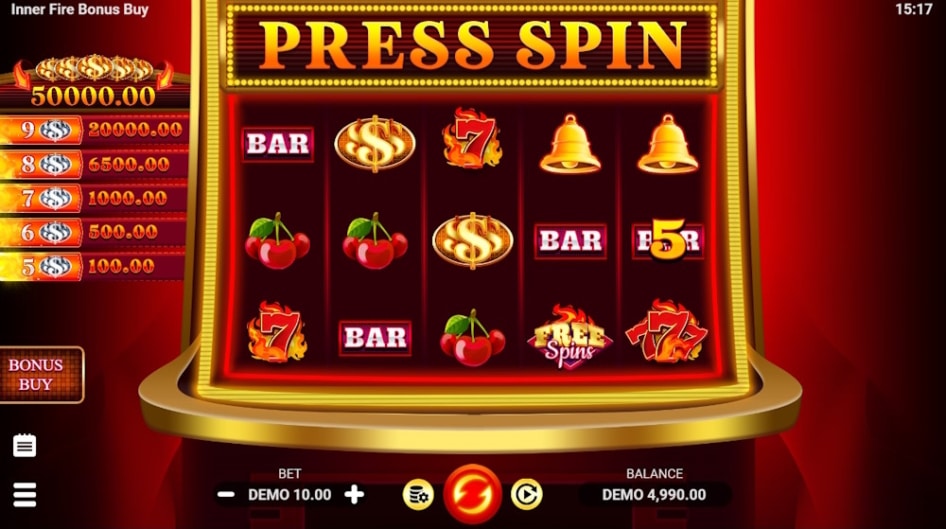 Inner Fire Bonus Buy by EvoPlay