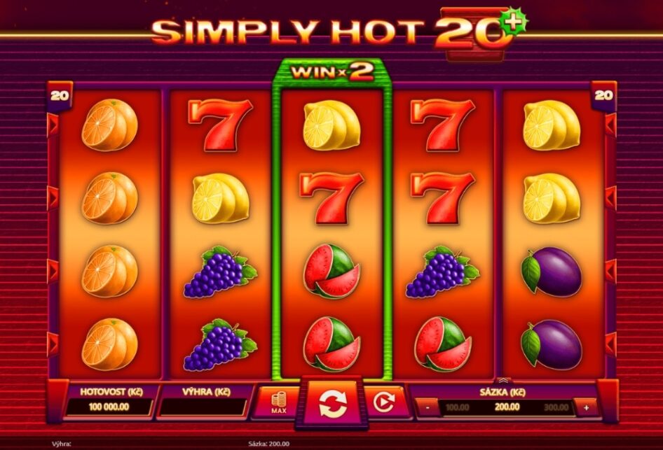 Simply Hot 20 + by Kajot