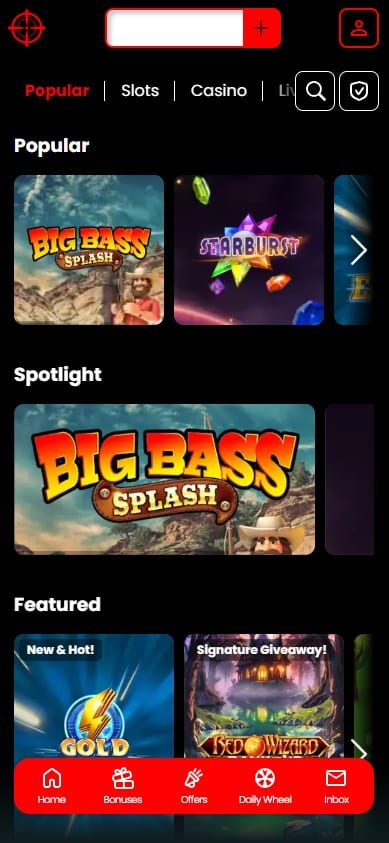 Games at Spy Slots on mobile