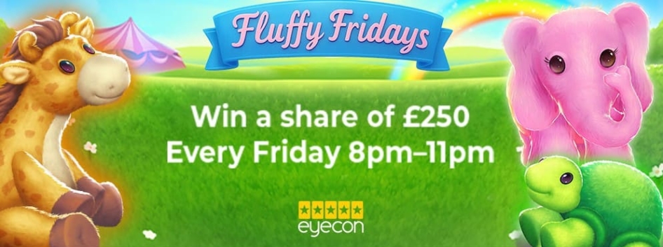 Fluffy Fridays promotin at Sunny Wins
