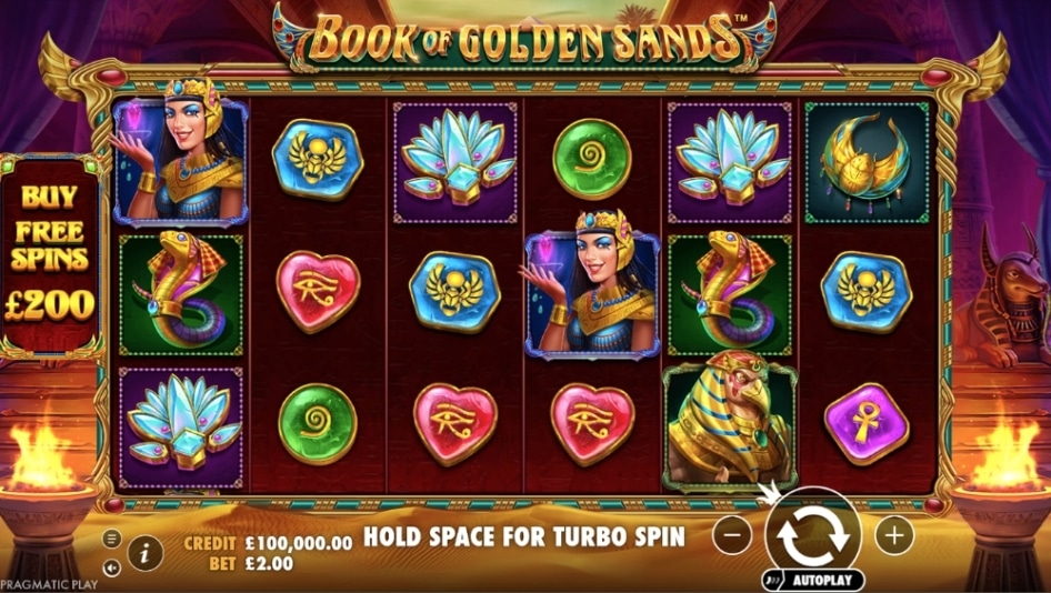 Book of Golden Sands by Pragmatic Play