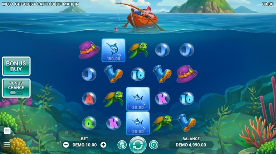 Mega Greatest Catch Blue Marlin by EvoPlay