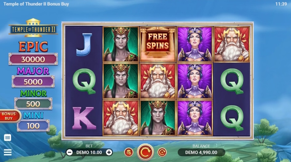Temple of Thunder II Bonus Buy by EvoPlay