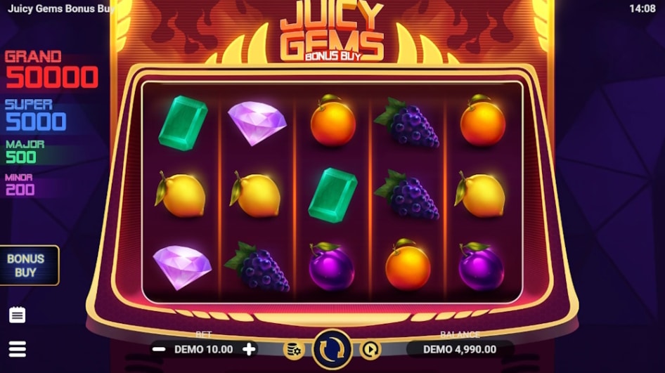Juicy Gems Bonus Buy by EvoPlay