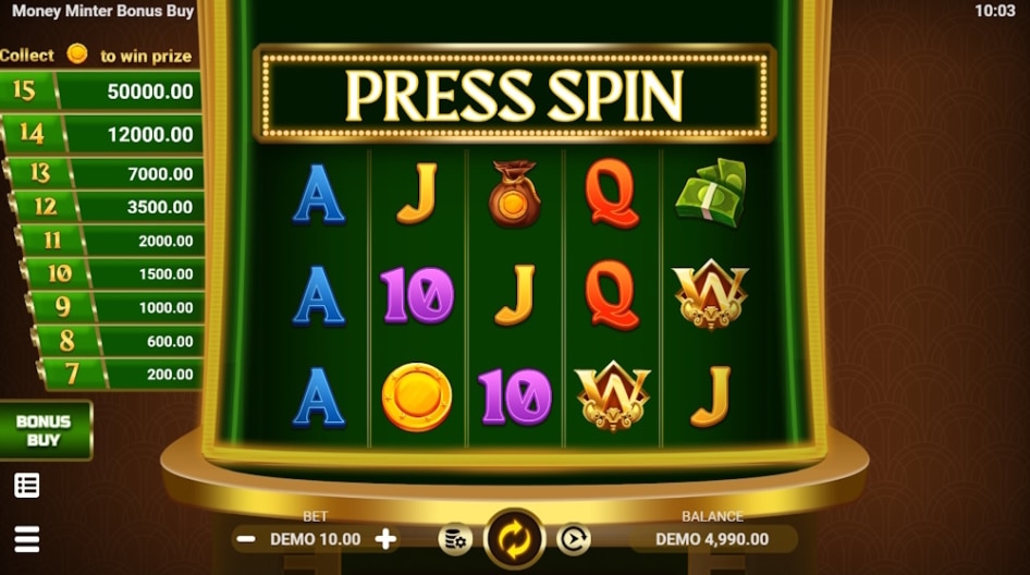 Money Minter Bonus Buy by EvoPlay