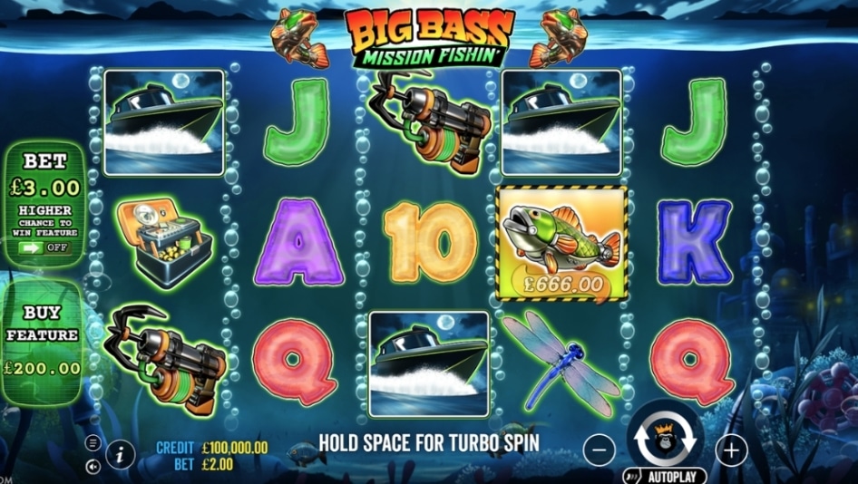 Big Bass Mission Fishin by Pragmatic Play