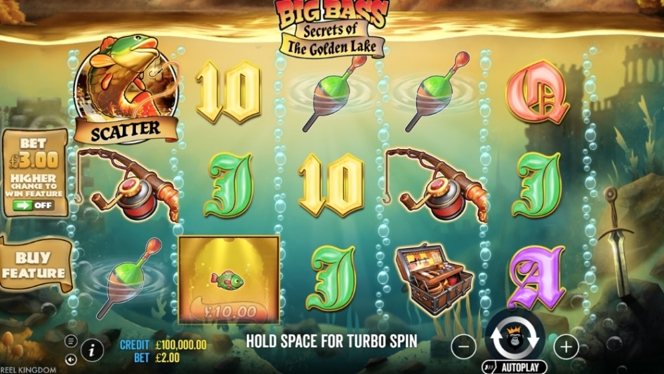 Big Bass Secrets of the Golden Lake by Pragmatic Play