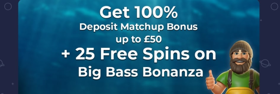 Sign-up bonus at Rocket Bingo starts with a 100% boost and 25 FS