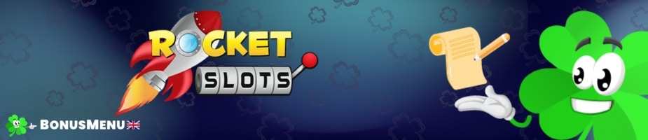 Rocket Slots Registration small Banner
