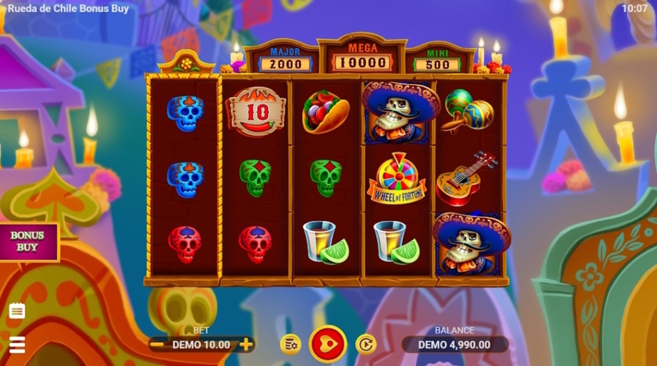 Rueda de Chile Bonus Buy by EvoPlay