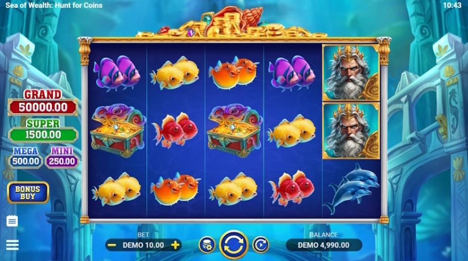 Sea of Wealth: Hunt for Coins by EvoPlay