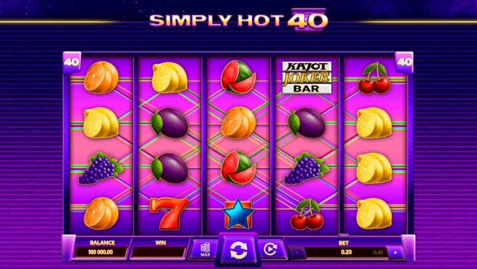 Simply Hot 40 by Kajot