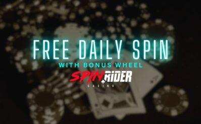 Spinrider Casino Bonus Wheel - Free Daily Spin