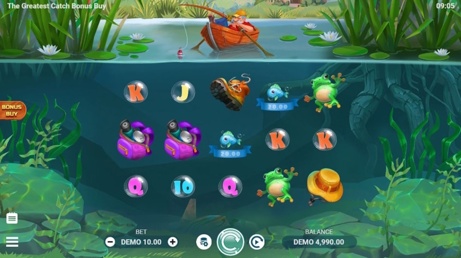 The Greatest Catch Bonus Buy by EvoPlay