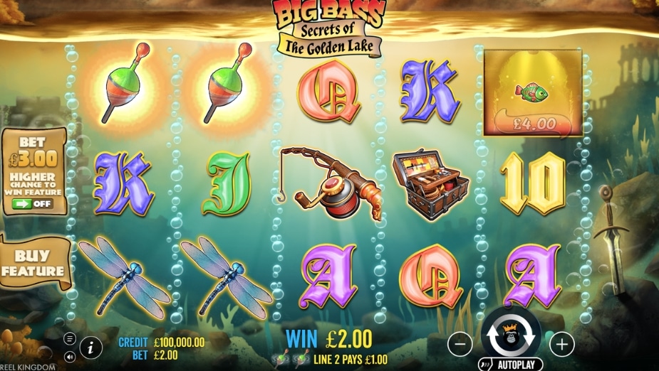 Theme and symbols Big Bass Secrets of the Golden Lake