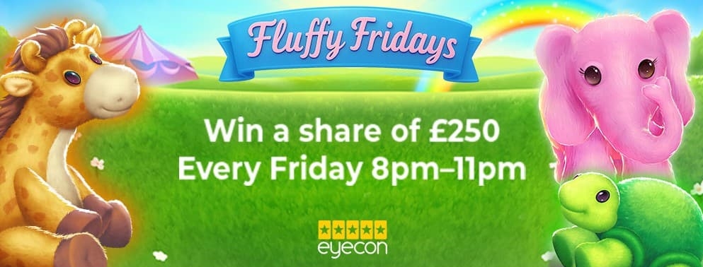 Fluffy Fridays promo at Mirror Bingo