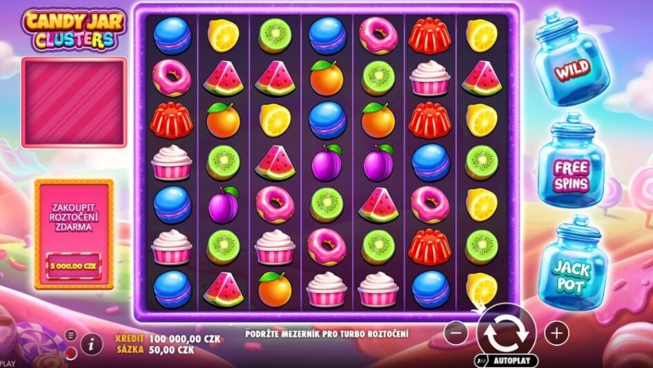 Candy Jar Clusters by Pragmatic Play