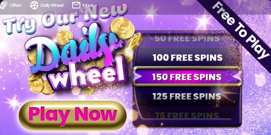 The daily prize wheel at Slots Animal