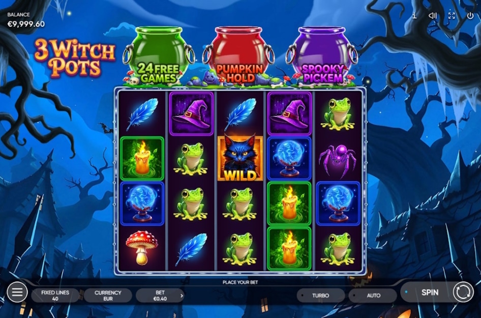 3 Witch Pots by Endorphina