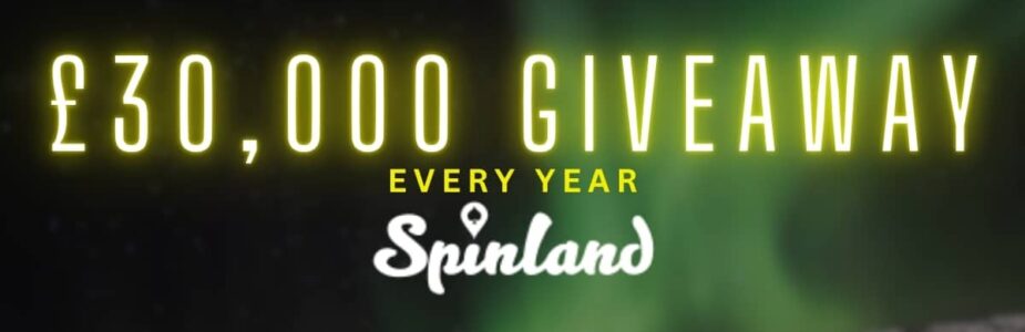 £30,000 Spinland Casino Giveaway – Earn Tickets and Win Cash