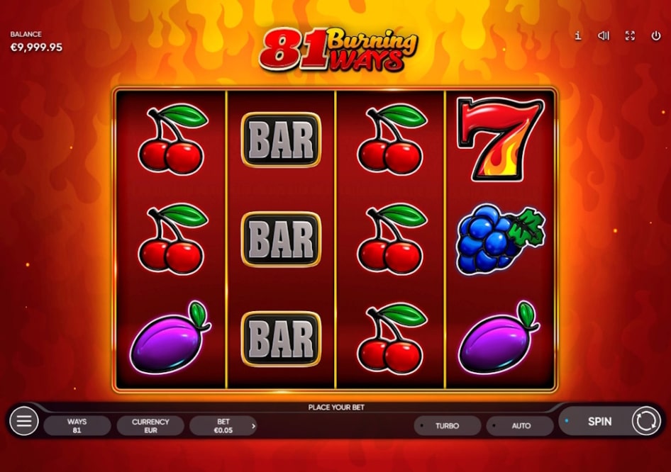81 Burning Ways by Endorphina