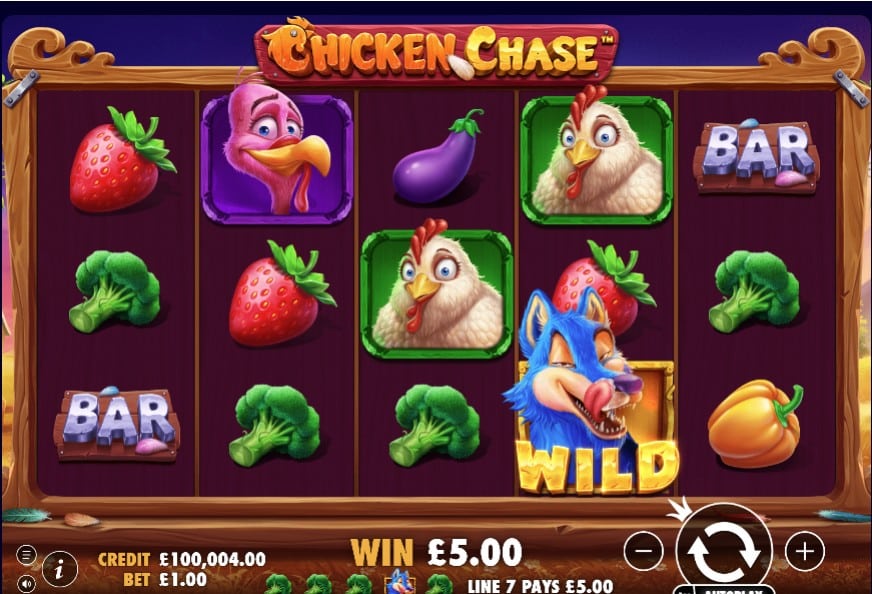 Chicken Chase – Caccia alla Gallina by Pragmatic Play
