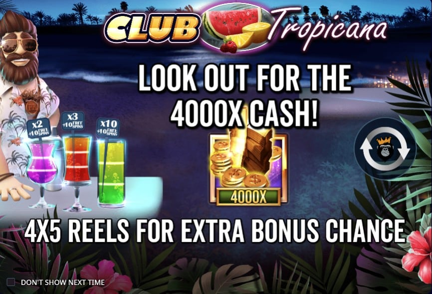 Club Tropicana by Pragmatic Play