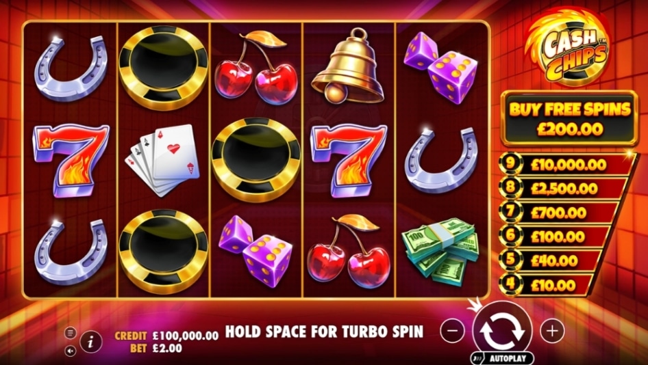 Cash Chips by Pragmatic Play