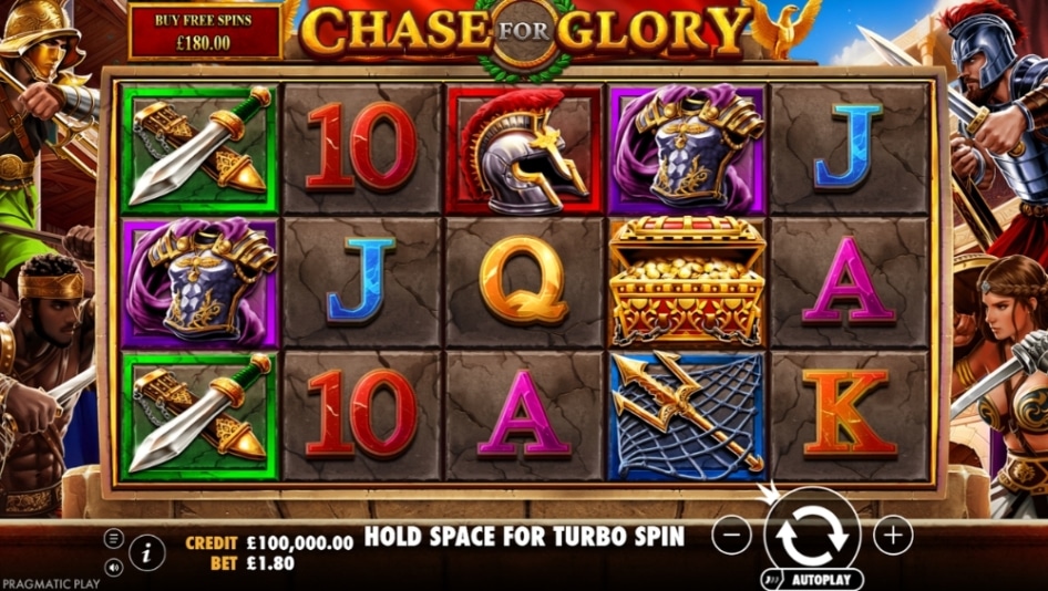 Chase for Glory by Pragmatic Play