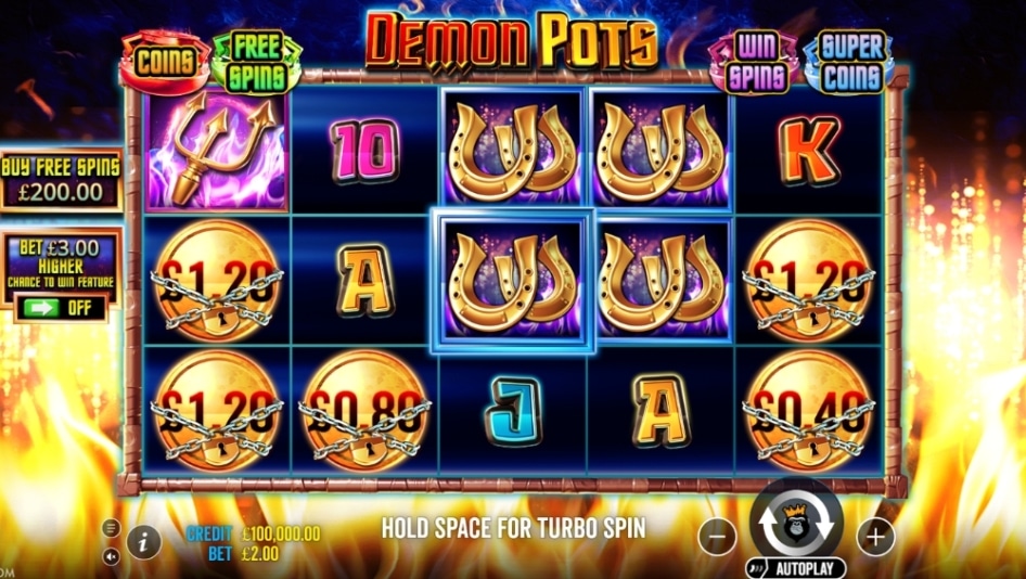Demon Pots by Pragmatic Play