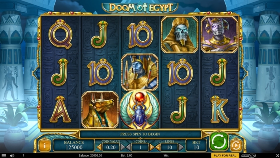 Doom of Egypt by Play'n GO