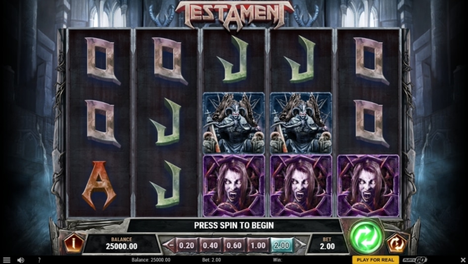 Testament by Play'n GO