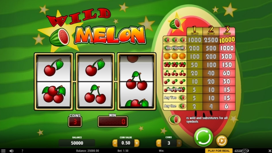 WILD Melon by Play'n GO