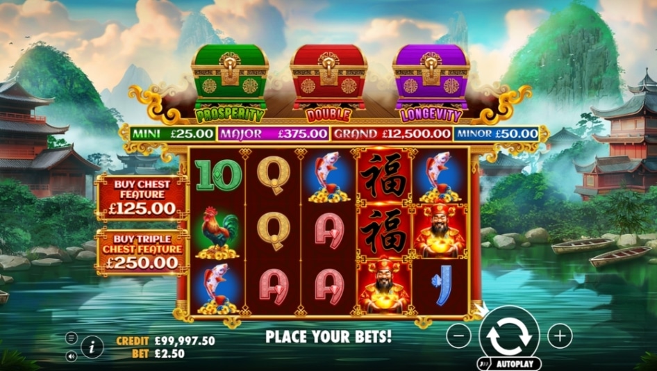 Chests of Cai Shen by Pragmatic Play