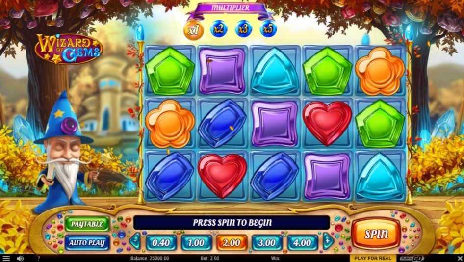 Wizard of Gems by Play'n GO