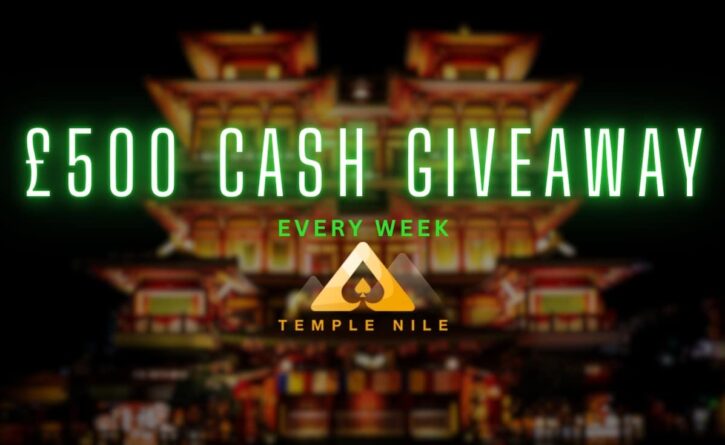 Pharaoh’s Weekly Cash Giveaway at Temple Nile Casino – Win £500 Every Week