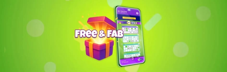 PlayOJO Free & Fab Bingo Bonus