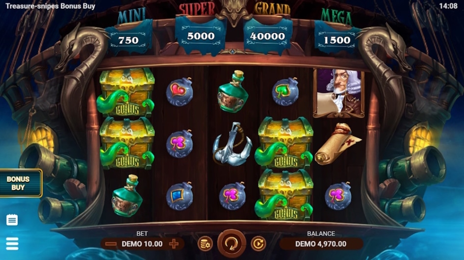 Treasure-snipes Bonus Buy by EvoPlay