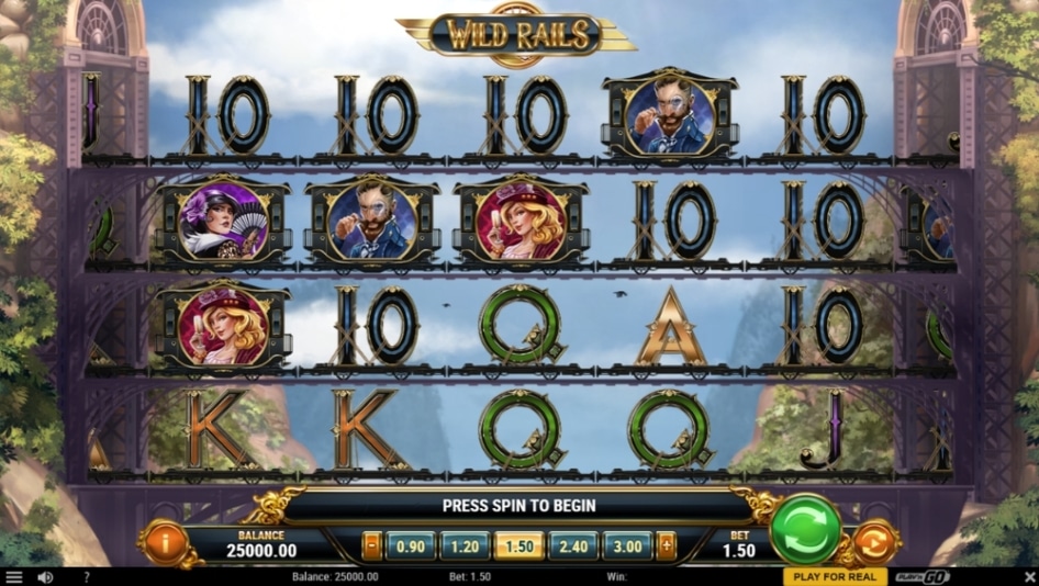Wild Rails by Play'n GO