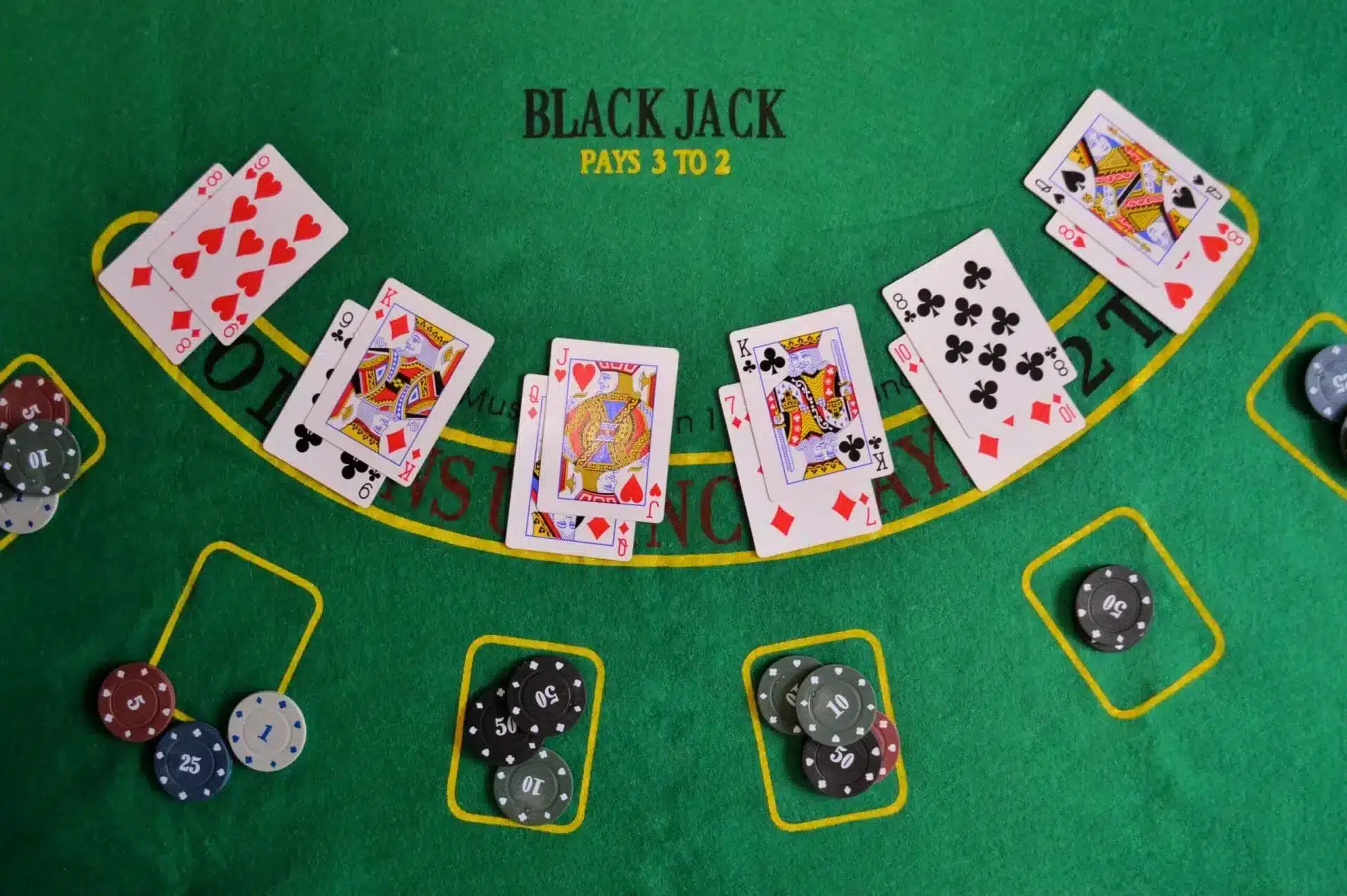 card counting when playing blackjack