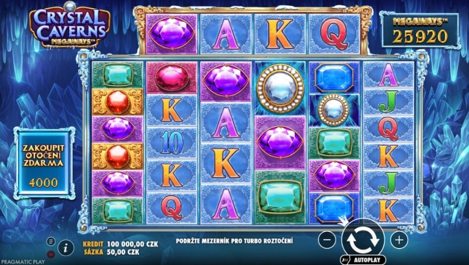 Crystal Caverns Megaways by Pragmatic Play