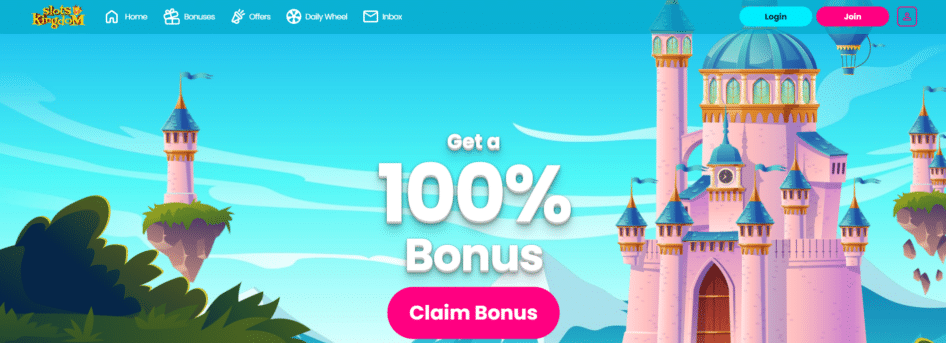 slots kingdom welcome bonus