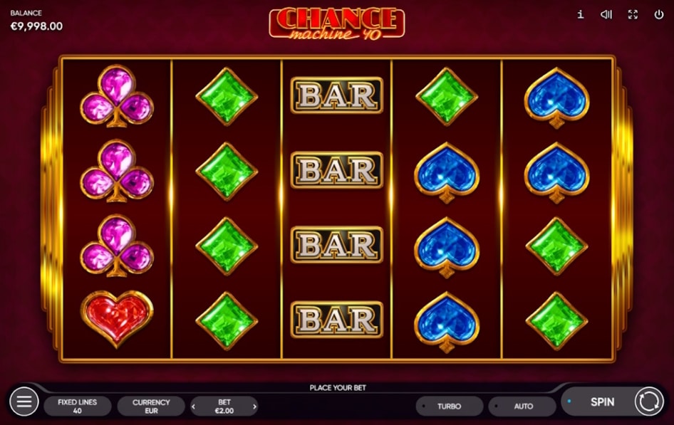 Chance Machine 40 by Endorphina