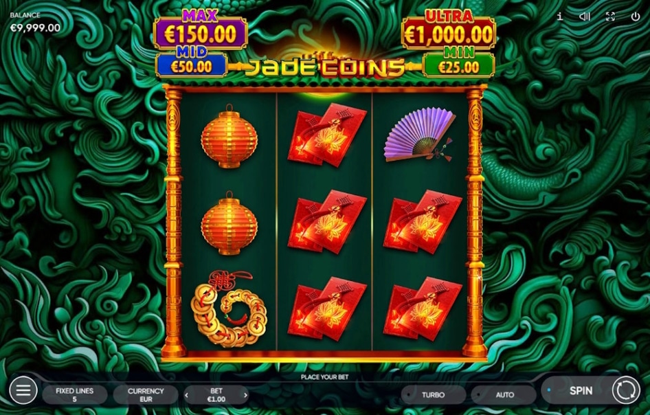 Jade Coins by Endorphina